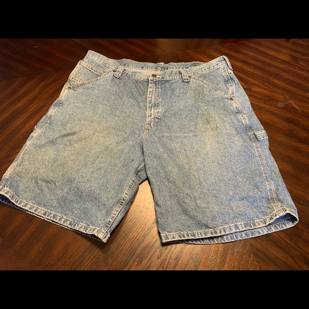 Lee Denim Jean Cargo Shorts Men's Size 42